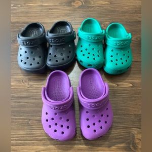 Infant CROCS (bundle of 3)